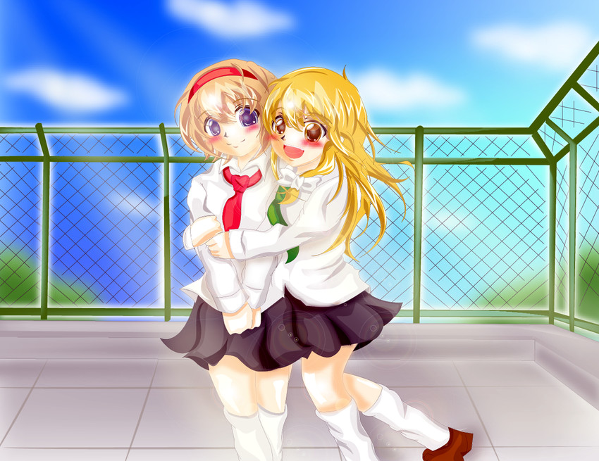 kirisame marisa and alice margatroid (touhou) drawn by chi-chi_(pixiv984250)