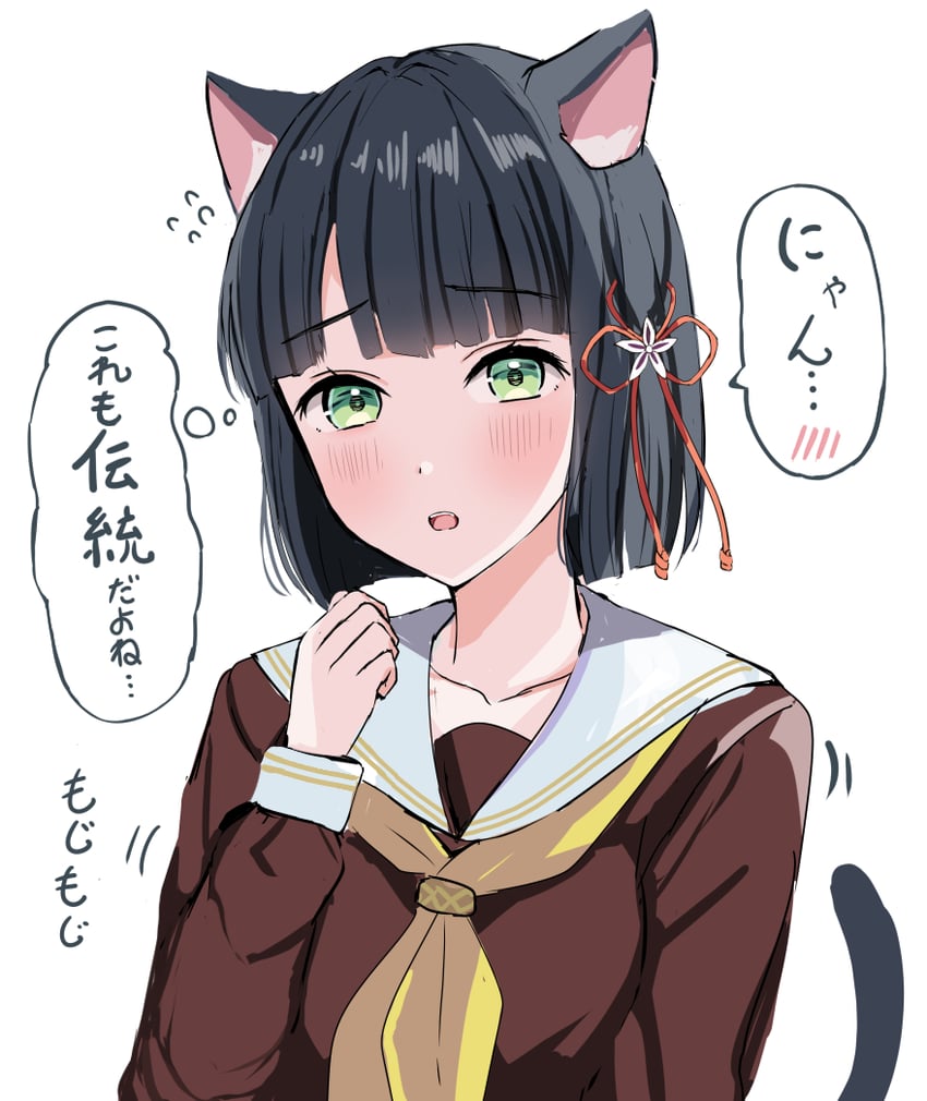 momose ginko (love live! and 1 more) drawn by morerin