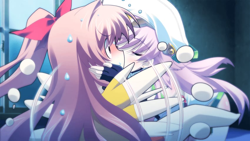 sakihata rimi and seira orgel (chaos;head and 1 more) drawn by matsuo_yukihiro