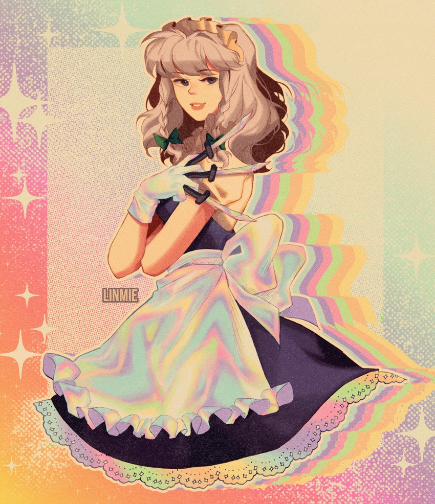 izayoi sakuya (touhou and 1 more) drawn by pixie_(milkywaypixies)