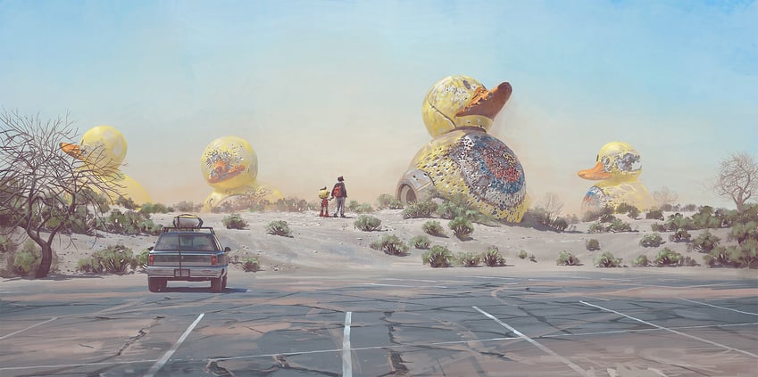 the electric state drawn by simon_stalenhag
