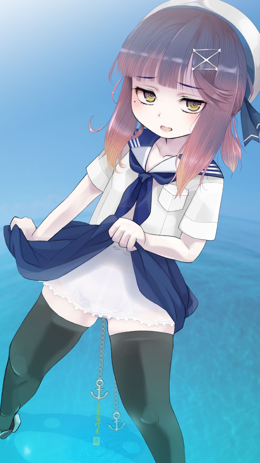 tsushima (kantai collection) drawn by cloritin