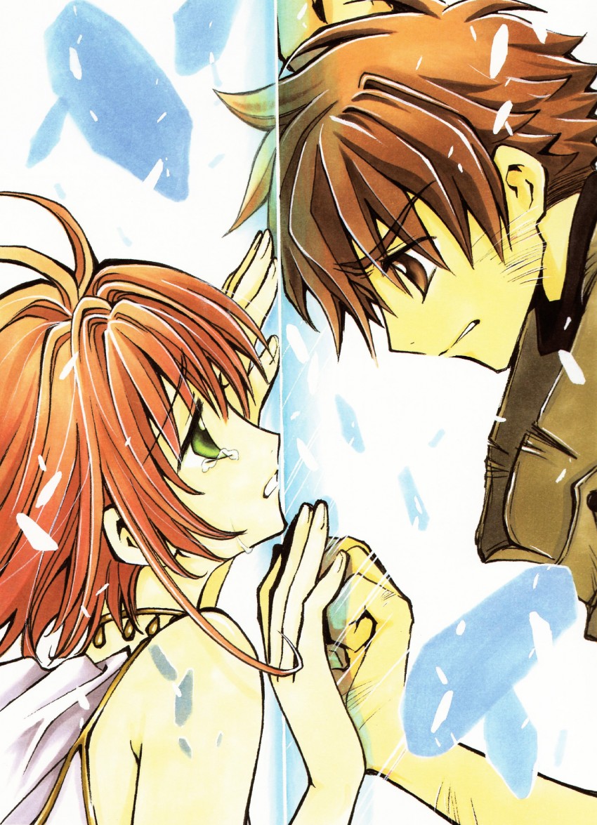 sakura hime and xiaolang (tsubasa chronicle) drawn by clamp_(circle)