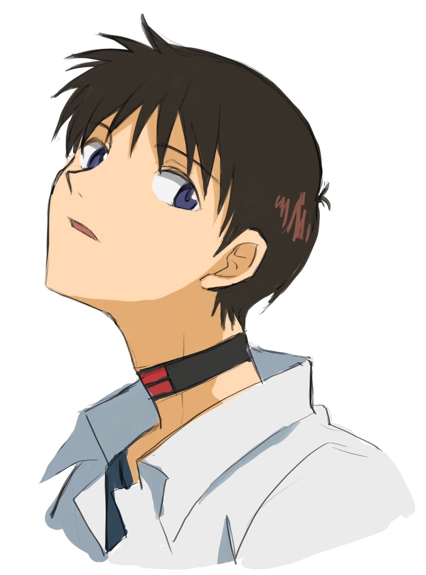 ikari shinji (neon genesis evangelion and 2 more) drawn by tousok