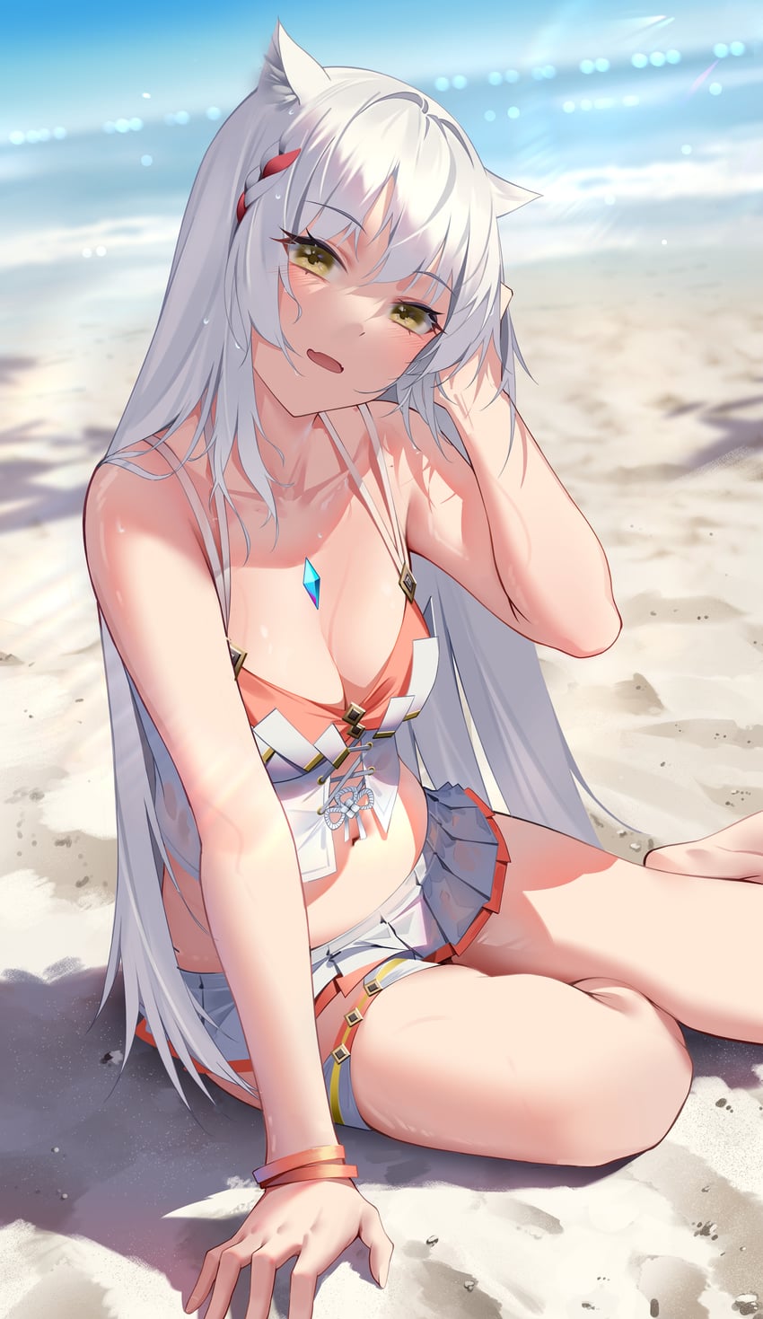 mio (xenoblade chronicles and 1 more) drawn by evan_(pixiv7510743)