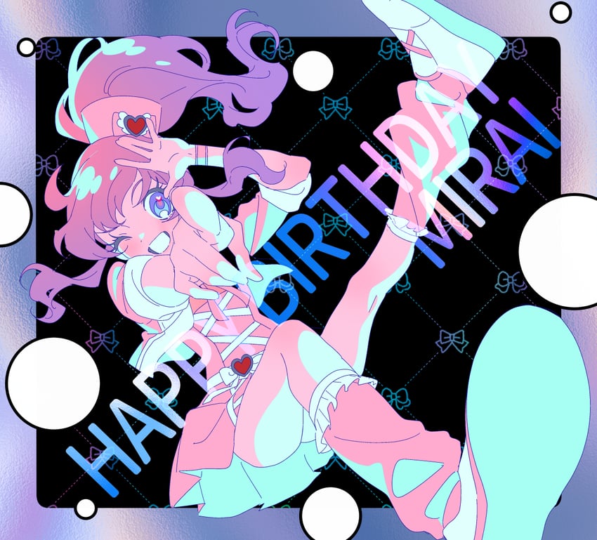 momoyama mirai (pretty series and 1 more) drawn by zashima