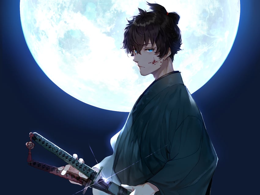 miyamoto iori (fate and 1 more) drawn by tsukudani_(ore624)