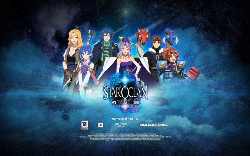rena lanford, precis neumann, ashton anchors, celine jules, dias flac, and 1 more (star ocean and 1 more)