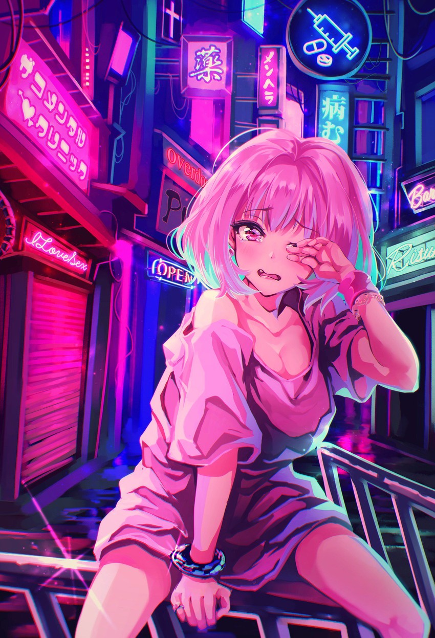 yumemi riamu (idolmaster and 1 more) drawn by shashaki