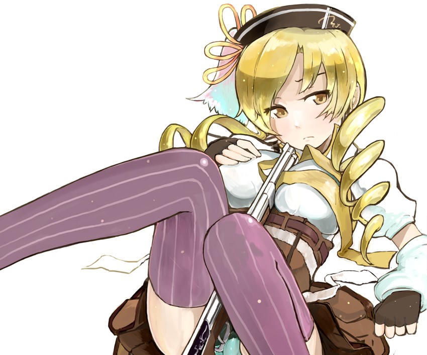 tomoe mami (mahou shoujo madoka magica) drawn by carlos_toshiki