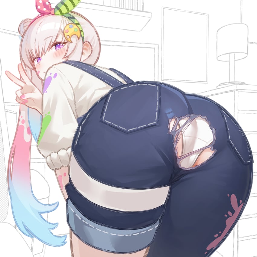 airani iofifteen (hololive and 1 more) drawn by merrytail