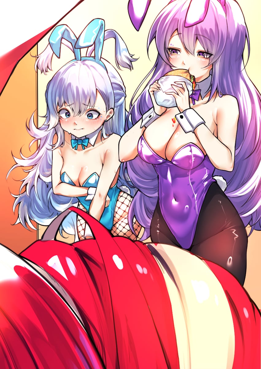 kureiji ollie, moona hoshinova, and kobo kanaeru (hololive and 1 more) drawn by kghazir