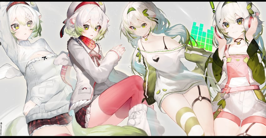 laimu (indie virtual youtuber and 1 more) drawn by kuuro_(kuuroart)
