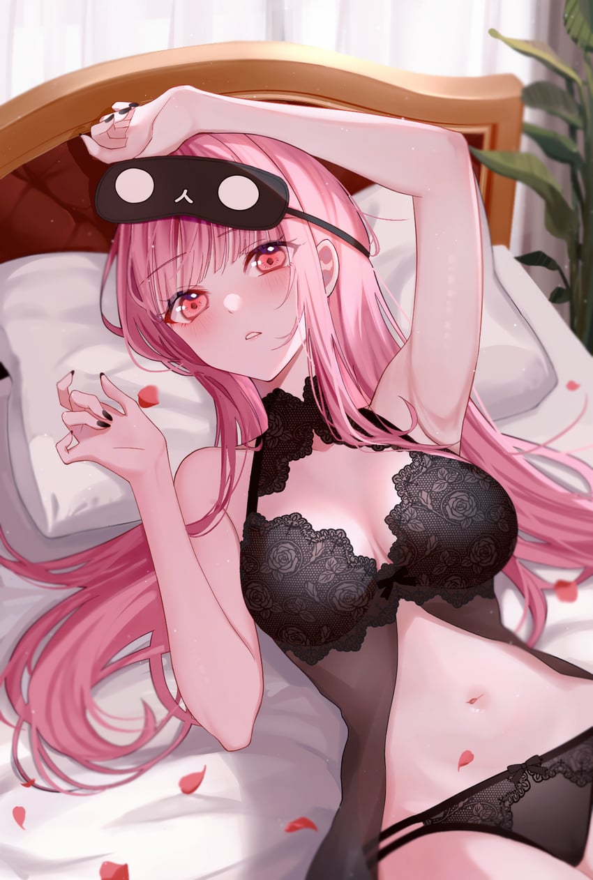 mori calliope (hololive and 1 more) drawn by shirase_rin