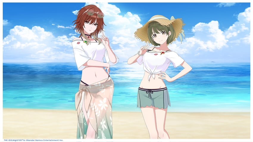 nanakusa nichika and aketa mikoto (idolmaster and 2 more)