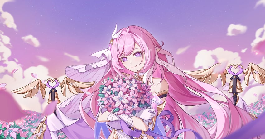 elysia (honkai and 1 more) drawn by mr_mizururi