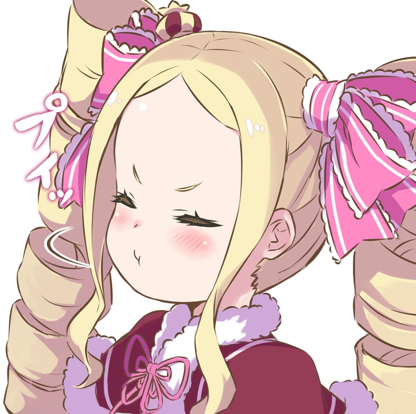 beatrice (re:zero kara hajimeru isekai seikatsu) drawn by s_(hdru2332)