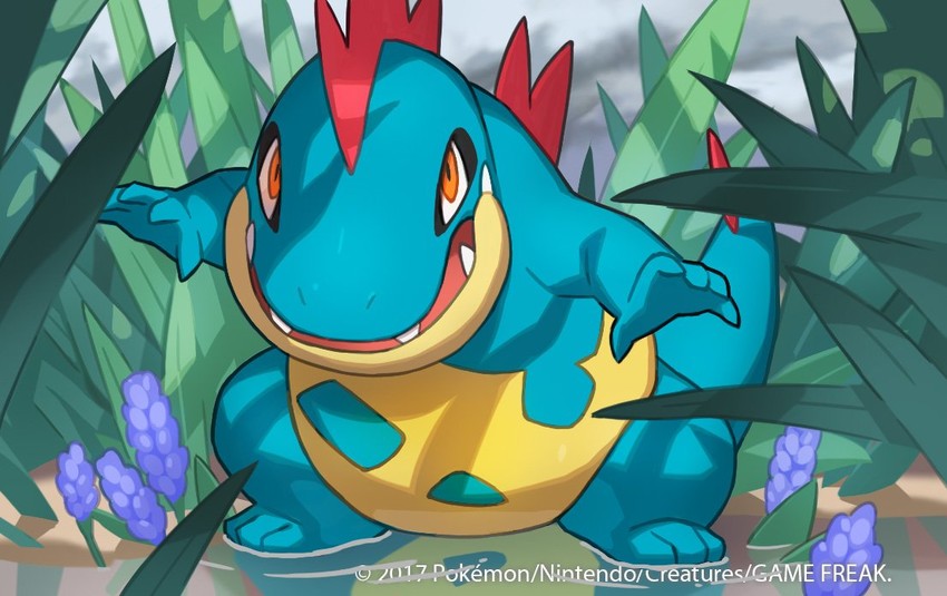 croconaw (pokemon and 1 more) drawn by saitou_naoki