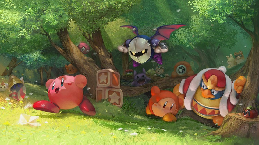 kirby, meta knight, waddle dee, king dedede, waddle doo, and 10 more (kirby) drawn by jigumo_(6zzyag)