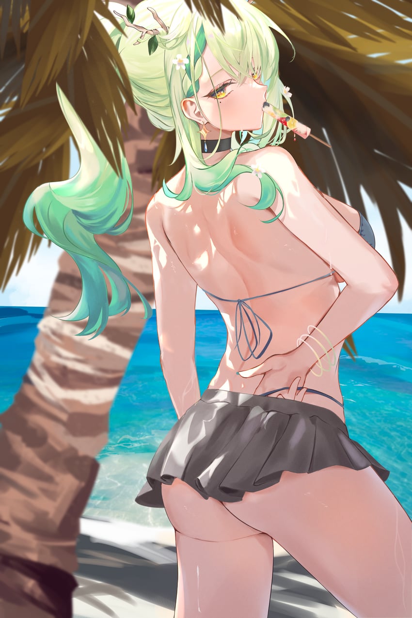 ceres fauna (hololive and 1 more) drawn by xsilentred