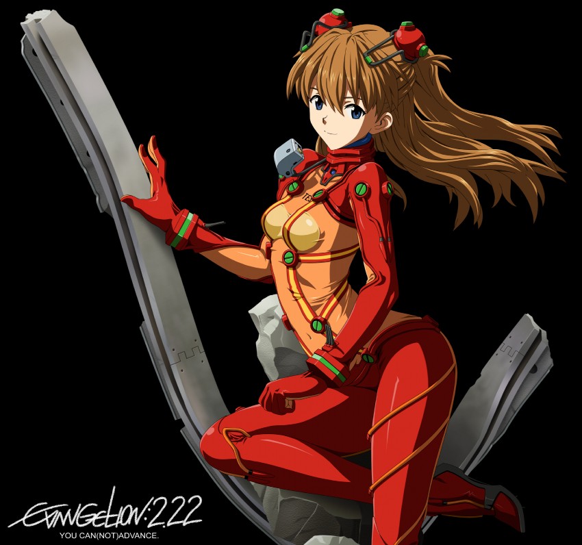 souryuu asuka langley (neon genesis evangelion and 2 more) drawn by toshi_(anime_coloring)