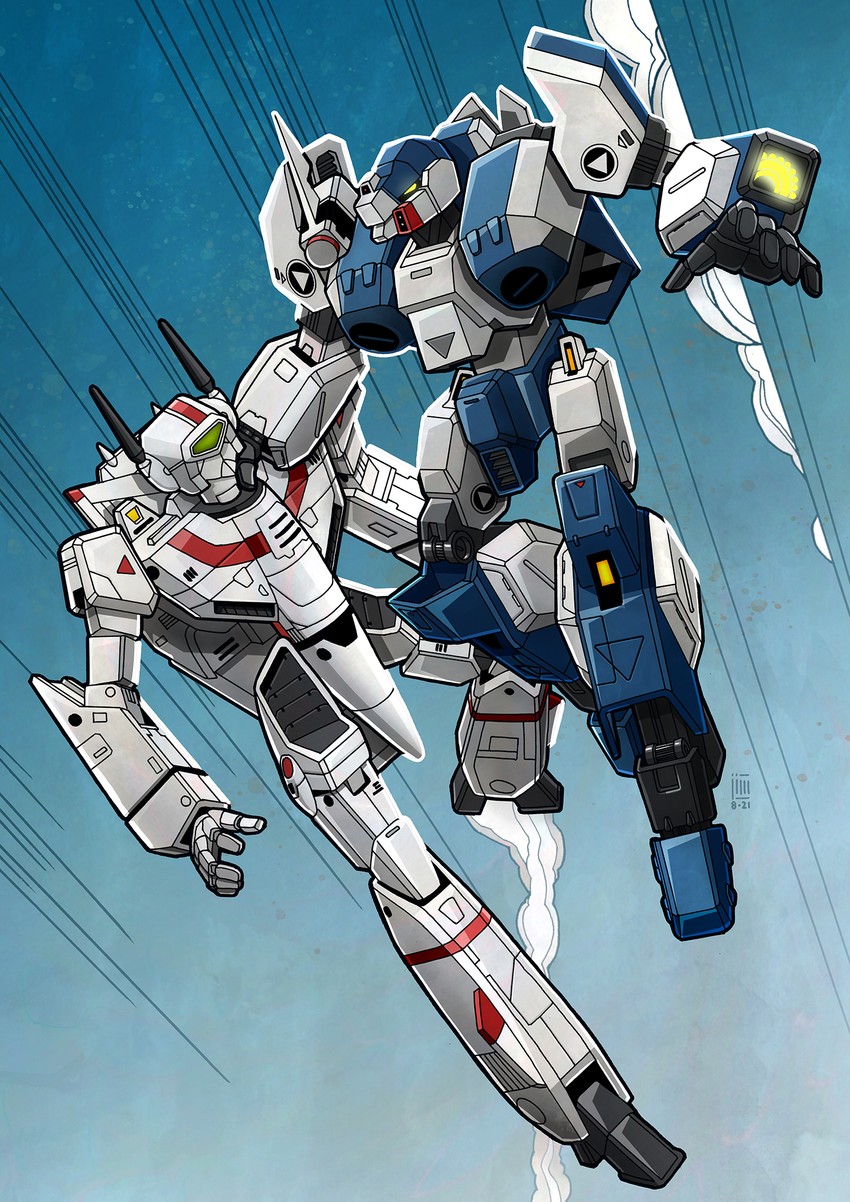 vf-1, vf-1j, and legioss (macross and 4 more) drawn by jim_stafford