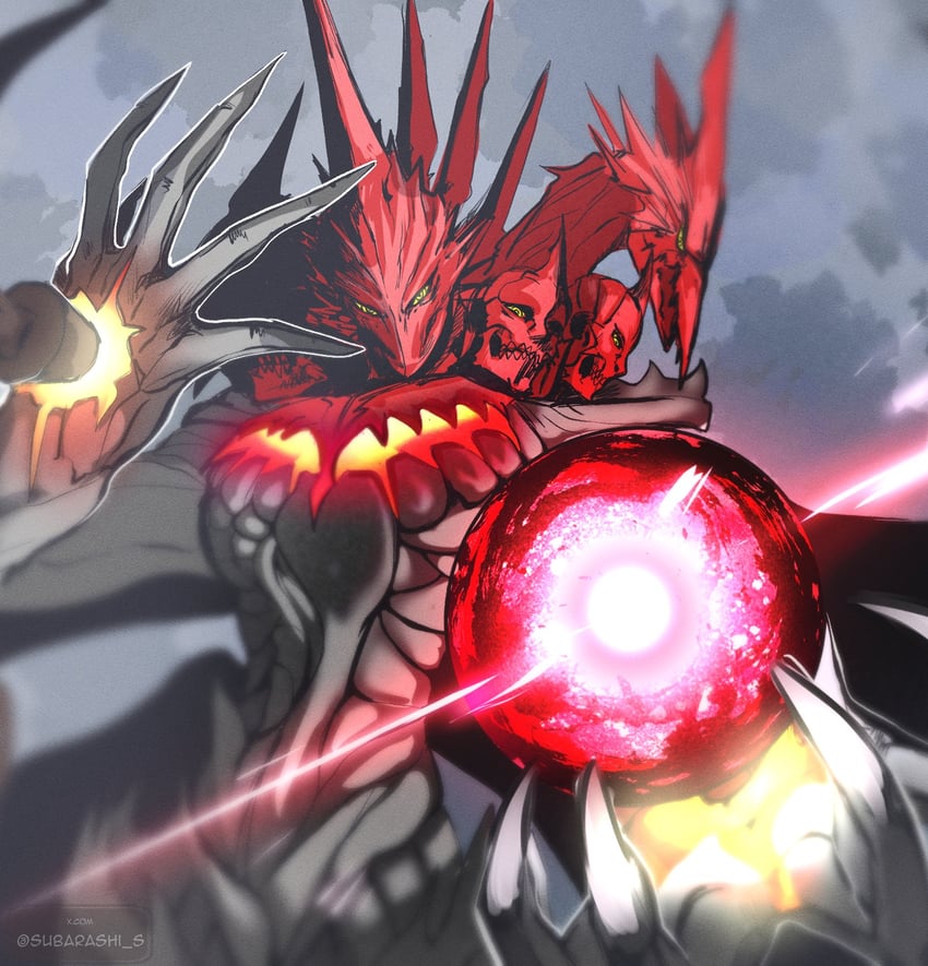 satan (shin megami tensei and 3 more) drawn by subarashi_s