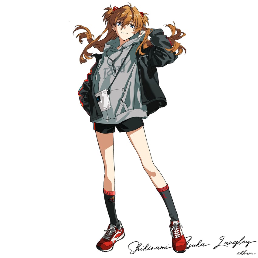 souryuu asuka langley (neon genesis evangelion and 1 more) drawn by yoneyama_mai