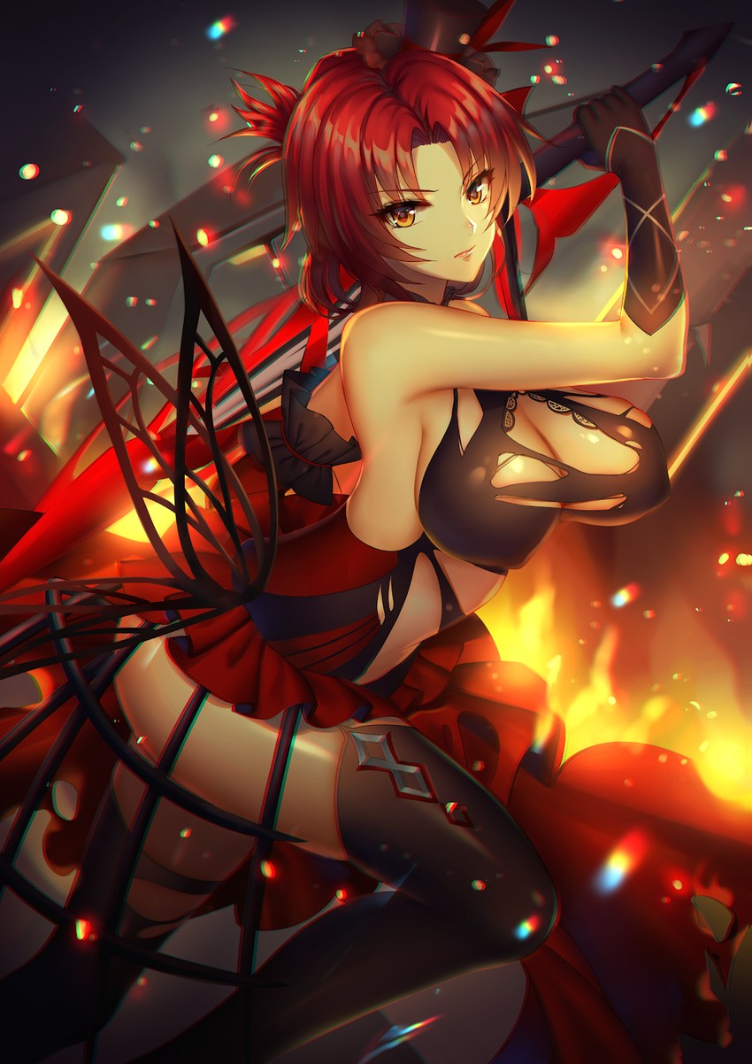 murata himeko (honkai and 1 more) drawn by mallizmora