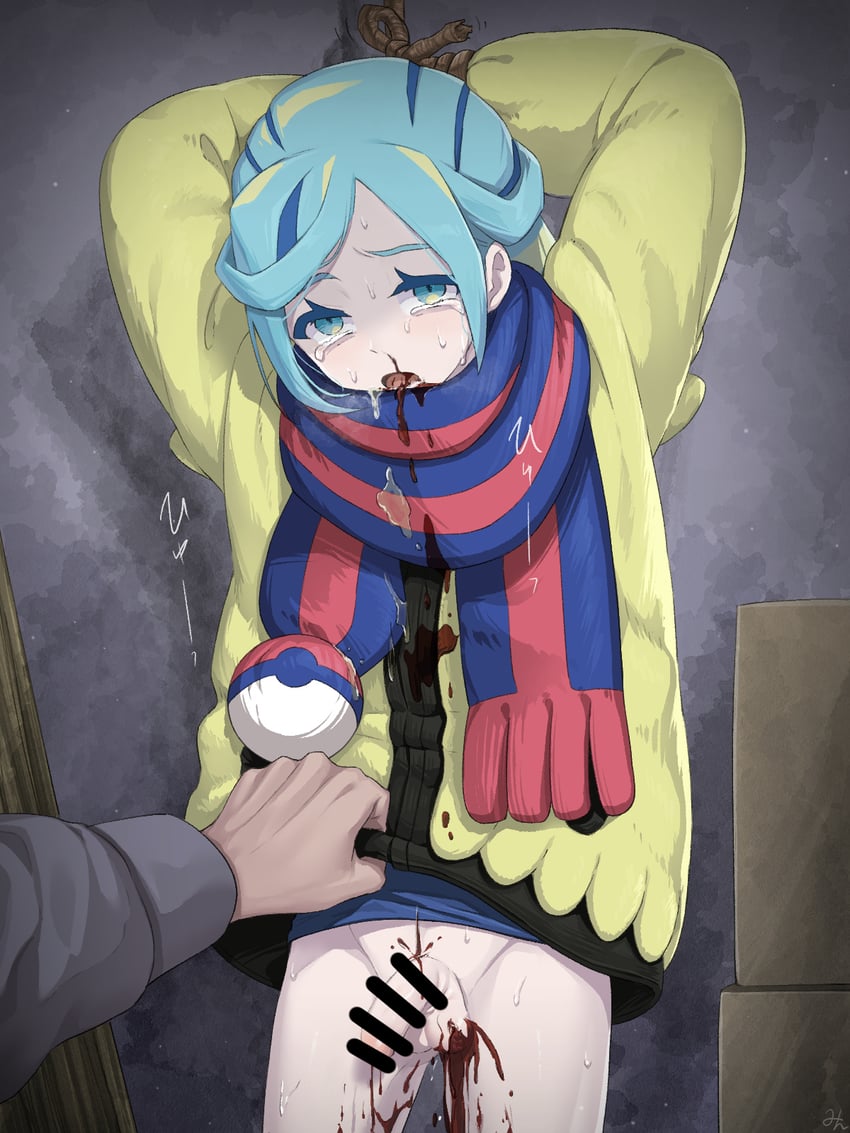 grusha (pokemon and 1 more) drawn by min_(myna8247)