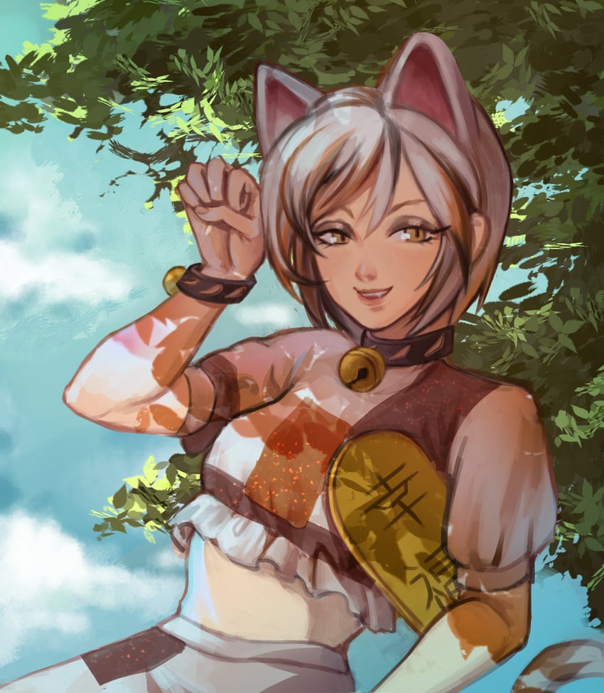goutokuji mike (touhou and 1 more) drawn by lantrat666
