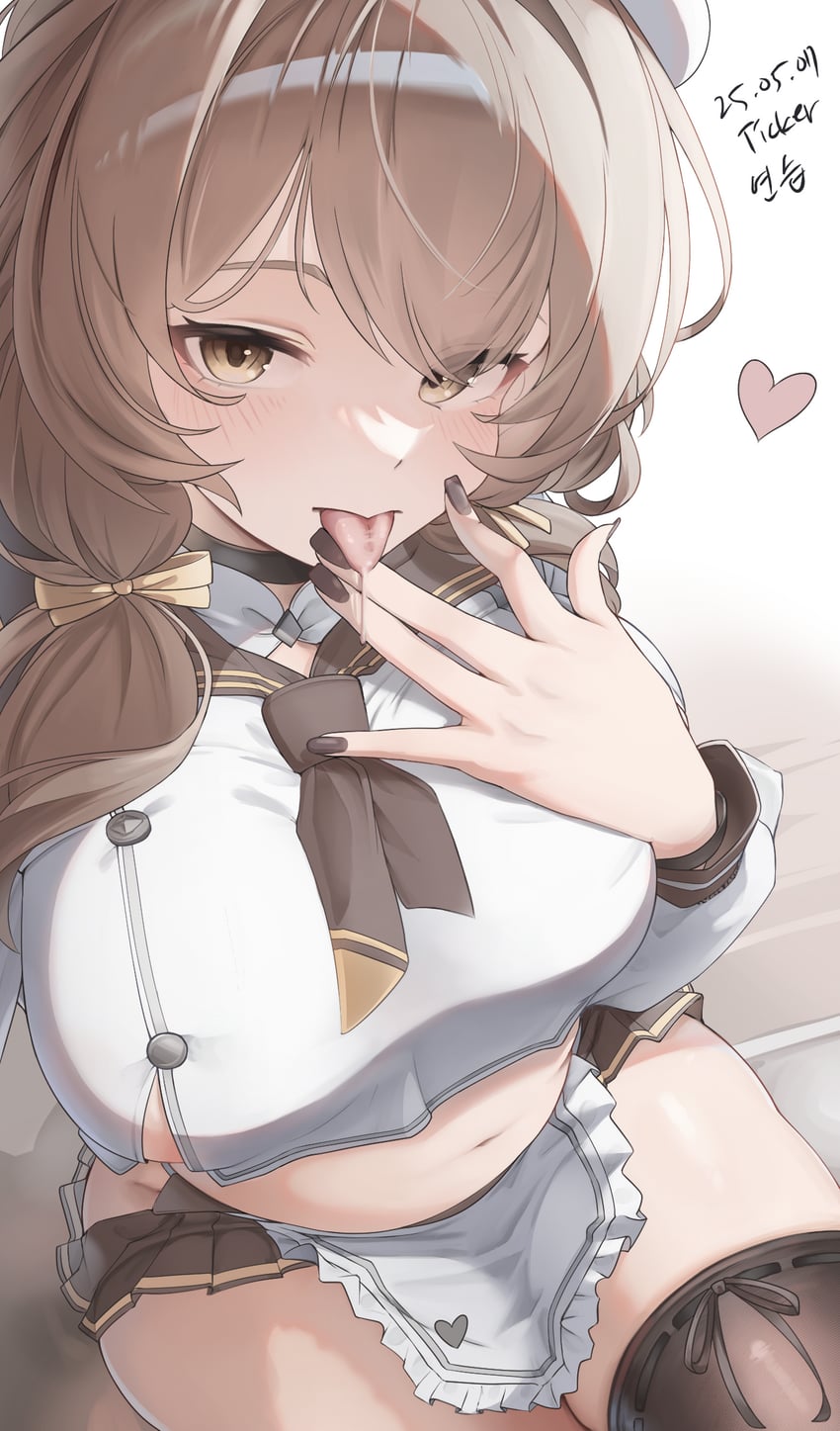 bready (goddess of victory: nikke) drawn by ticker_(kks2ksy)