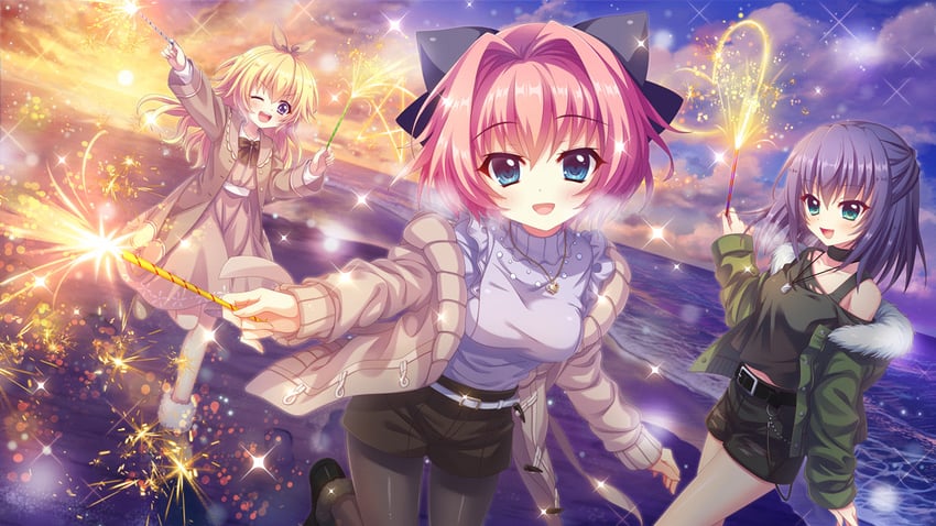 hiiragi kae, hasegawa mii, and honjou kasumi (re:stage!) drawn by izumi_tsubasu