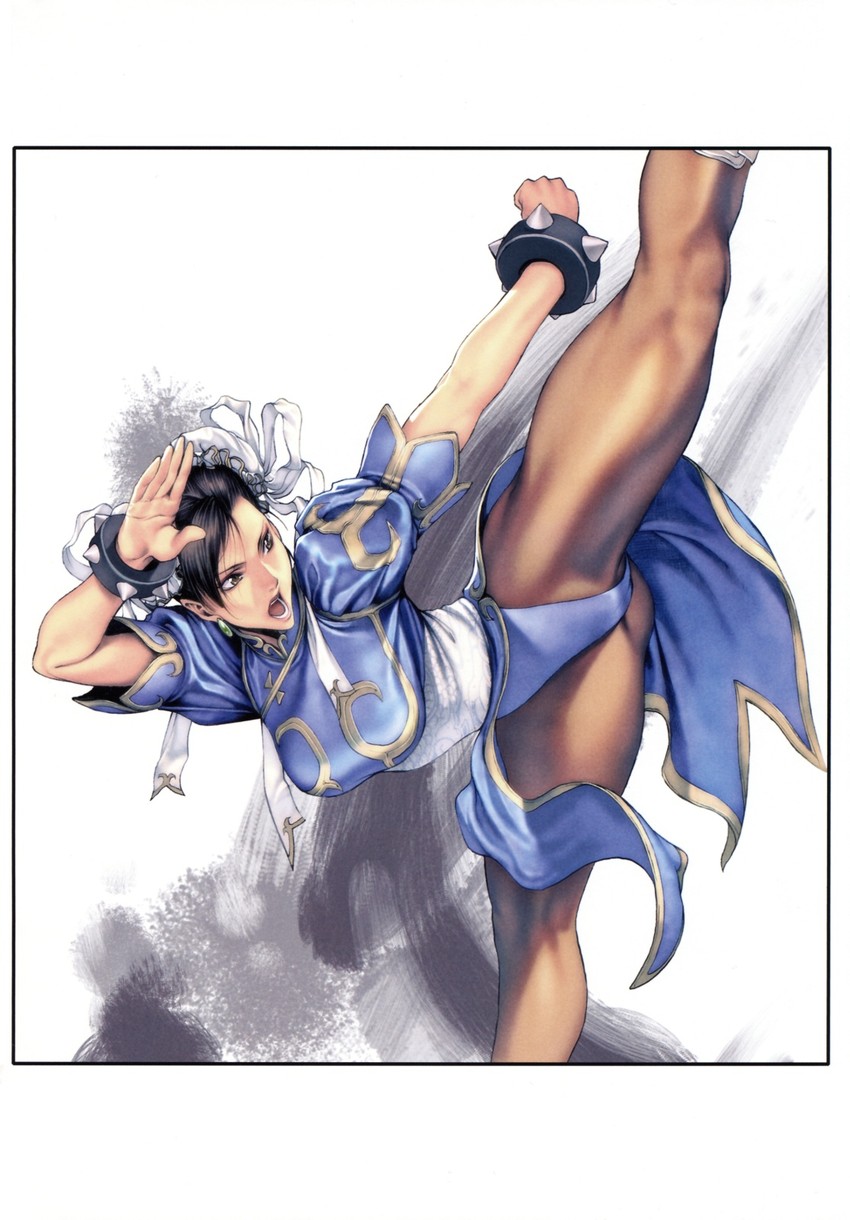 chun-li (street fighter) drawn by homare_(fool's_art)