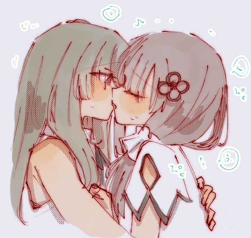 kuo shenlin and wang yujia (assault lily) drawn by rui_rui_rui0122