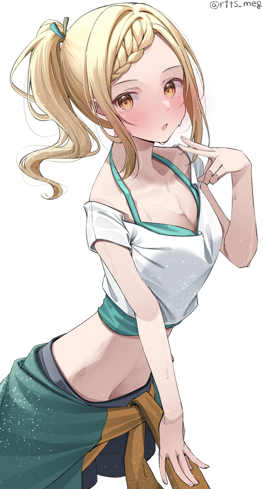miyashita ai (love live! and 1 more) drawn by kawai_ritsu_(rits_meg)
