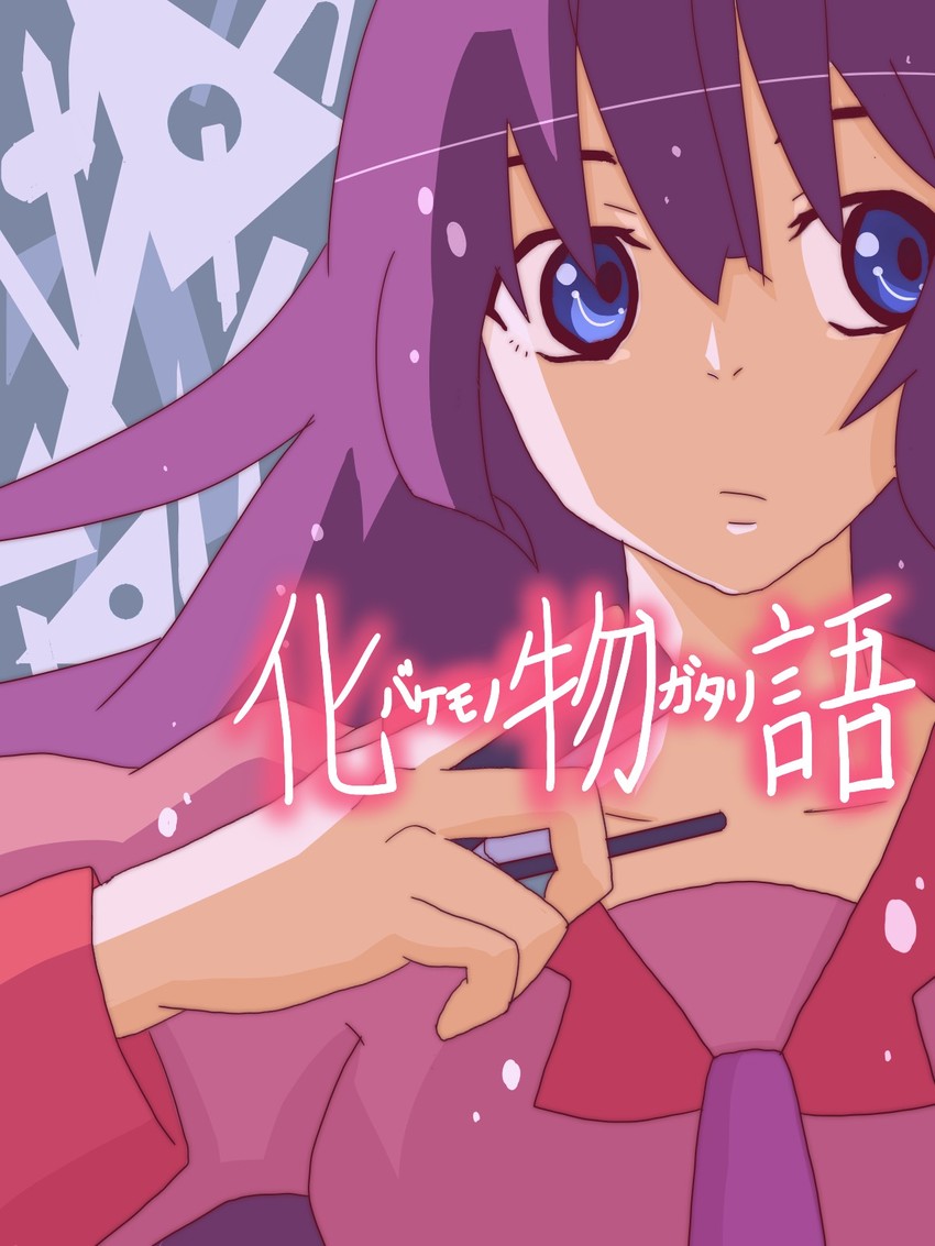 senjougahara hitagi (monogatari and 1 more) drawn by vc-key