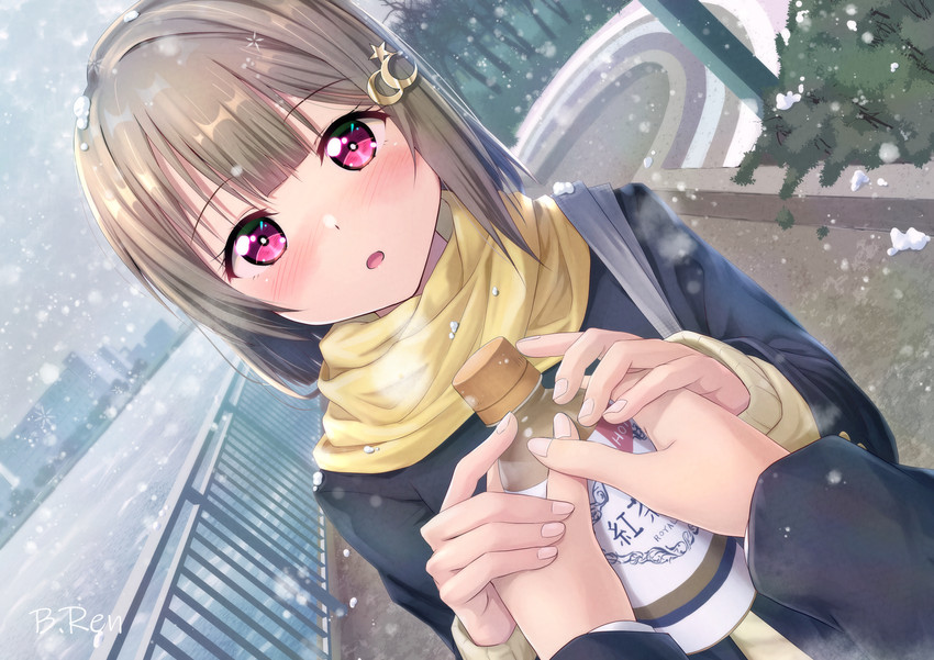 nakasu kasumi (love live! and 1 more) drawn by b.ren