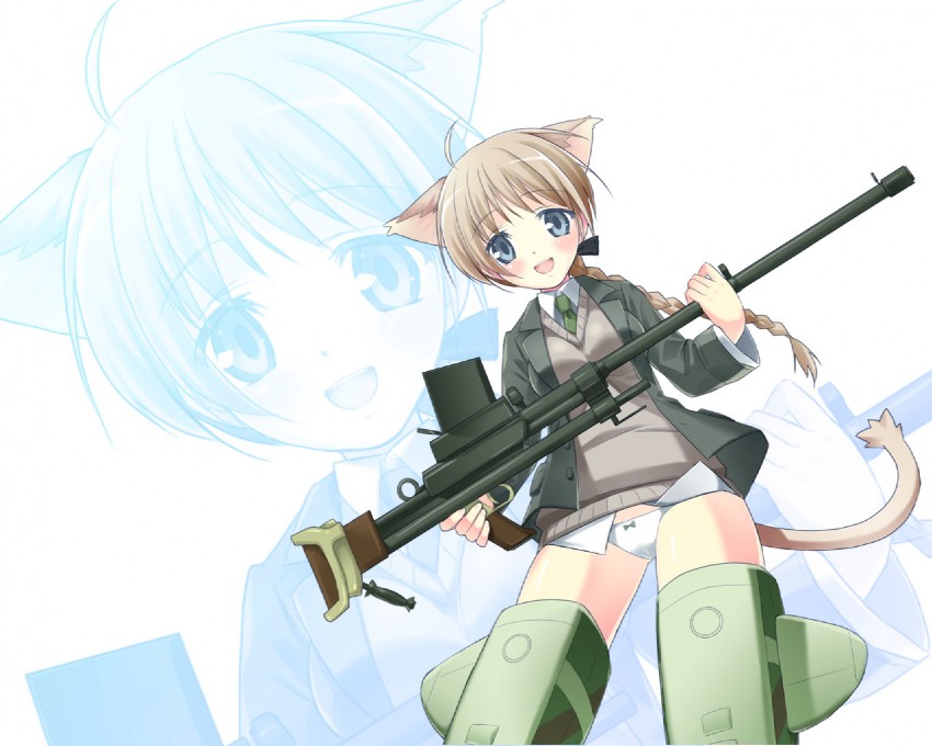 lynette bishop (world witches series and 1 more) drawn by kimishima_ao