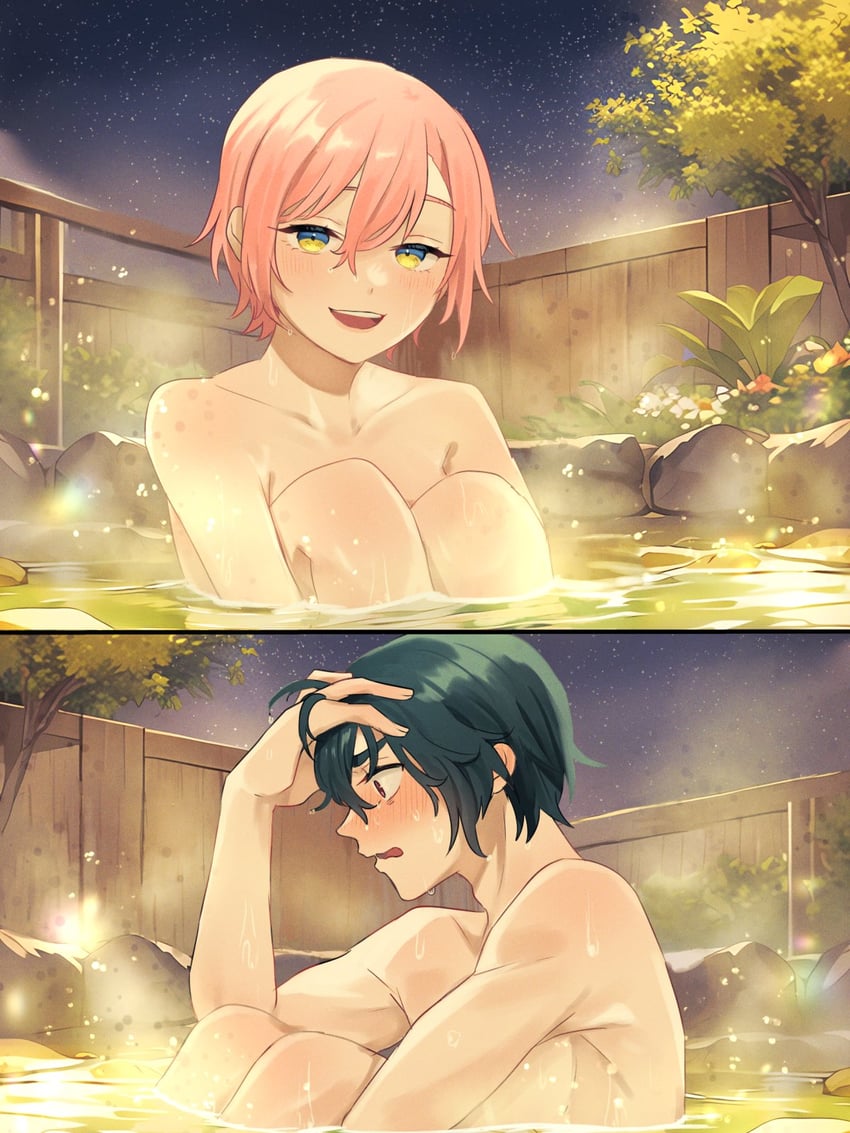 tachibana kisa and yonaga soushirou (jack jeanne) drawn by justice0916