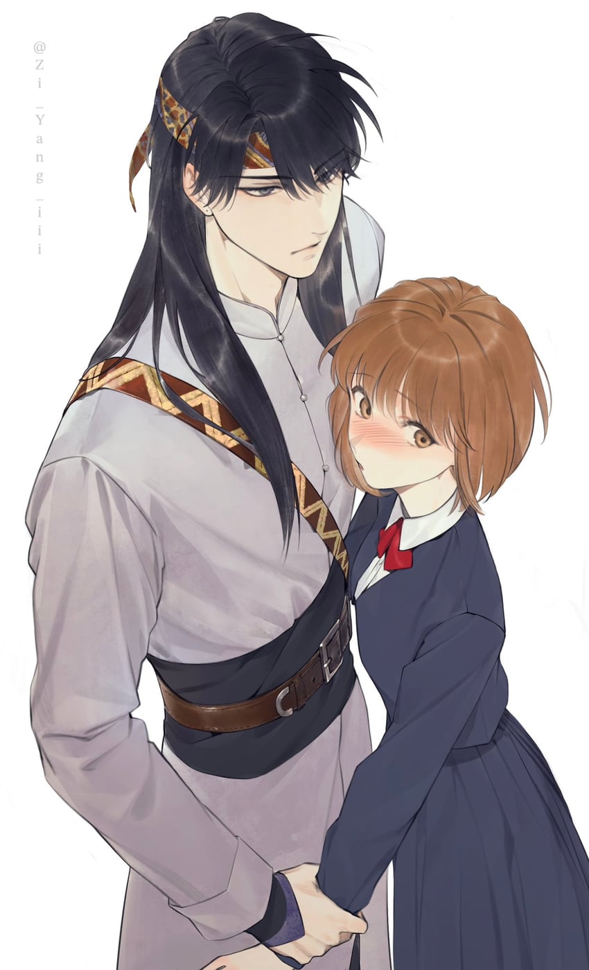 tachiki noriko and izark kia tarj (kanata kara) drawn by cheng_(zi74438982)