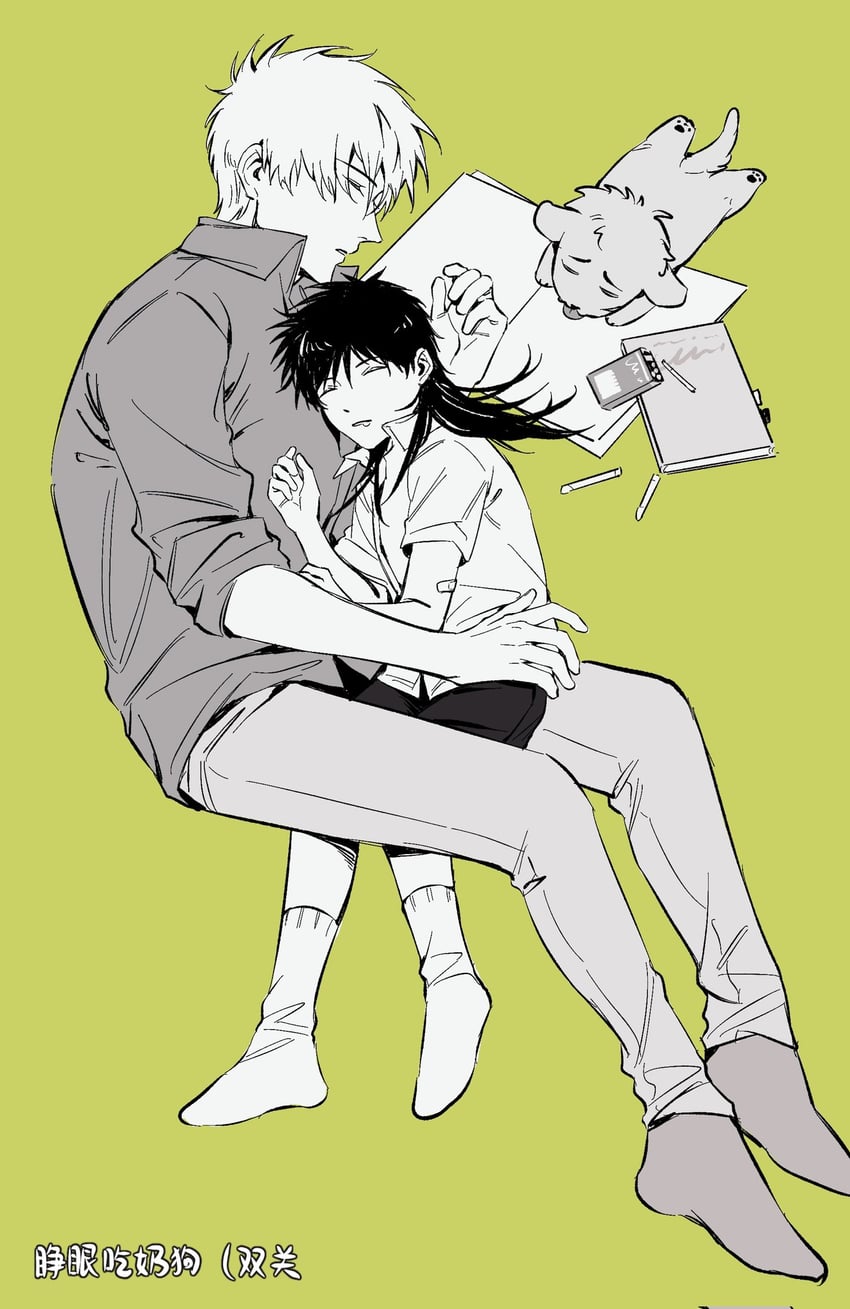 itou kaiji and akagi shigeru (kaiji and 2 more) drawn by suefu