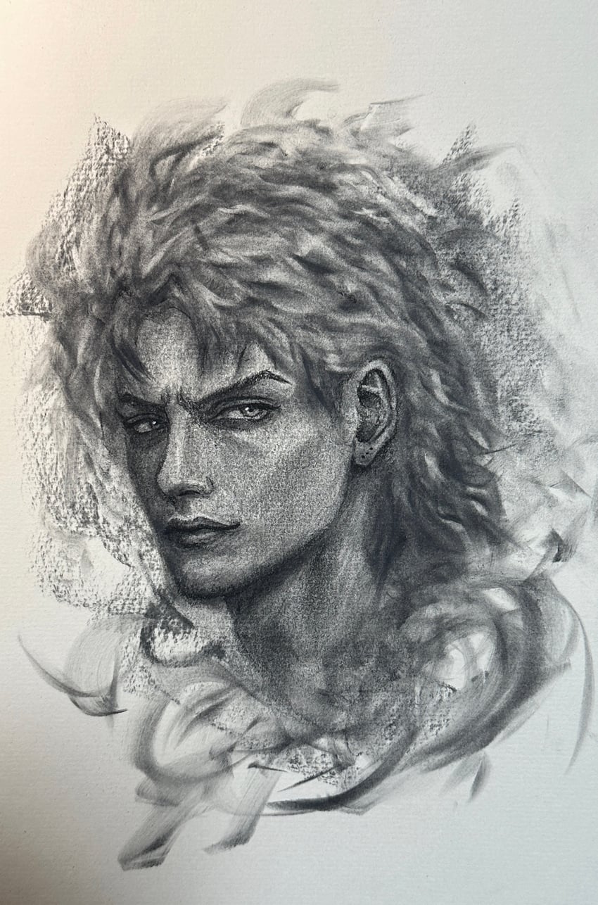 dio brando (jojo no kimyou na bouken and 1 more) drawn by ryosuke