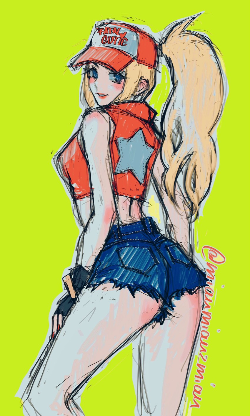 terry bogard (the king of fighters and 3 more) drawn by poririna