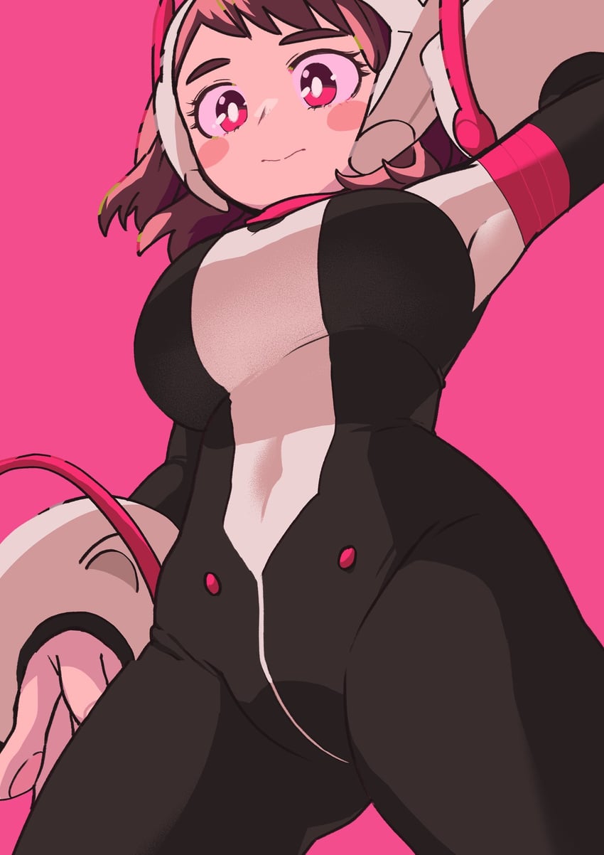 uraraka ochaco (boku no hero academia) drawn by saburou_(326xxx1)