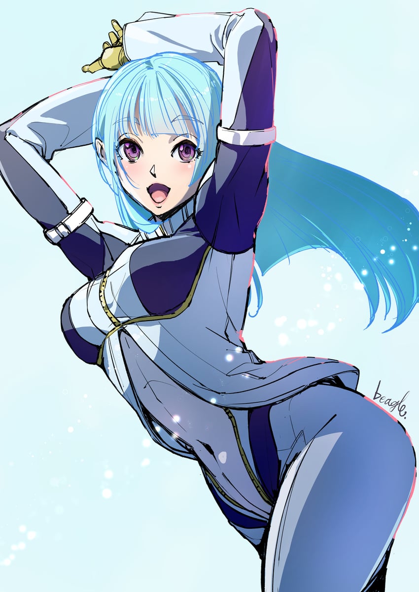 kula diamond (the king of fighters and 1 more) drawn by strikebeagle