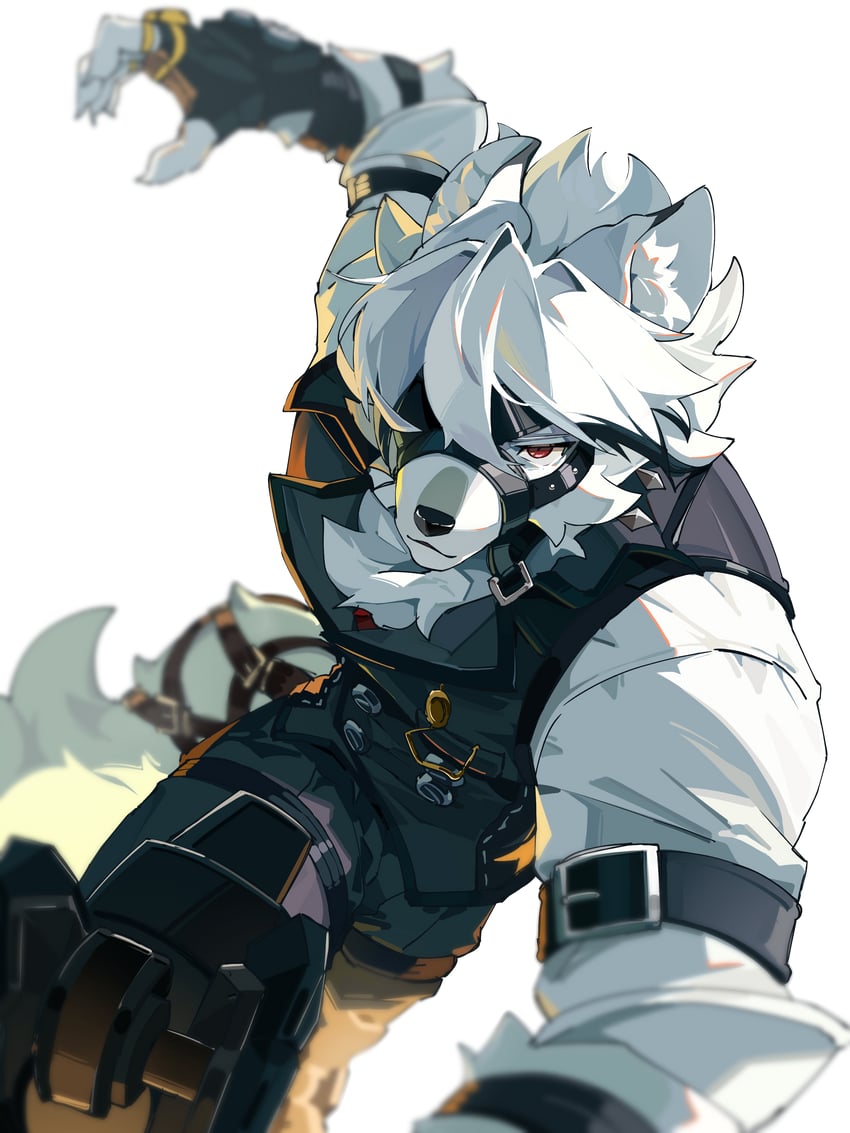 von lycaon (zenless zone zero) drawn by roru_(roru39)