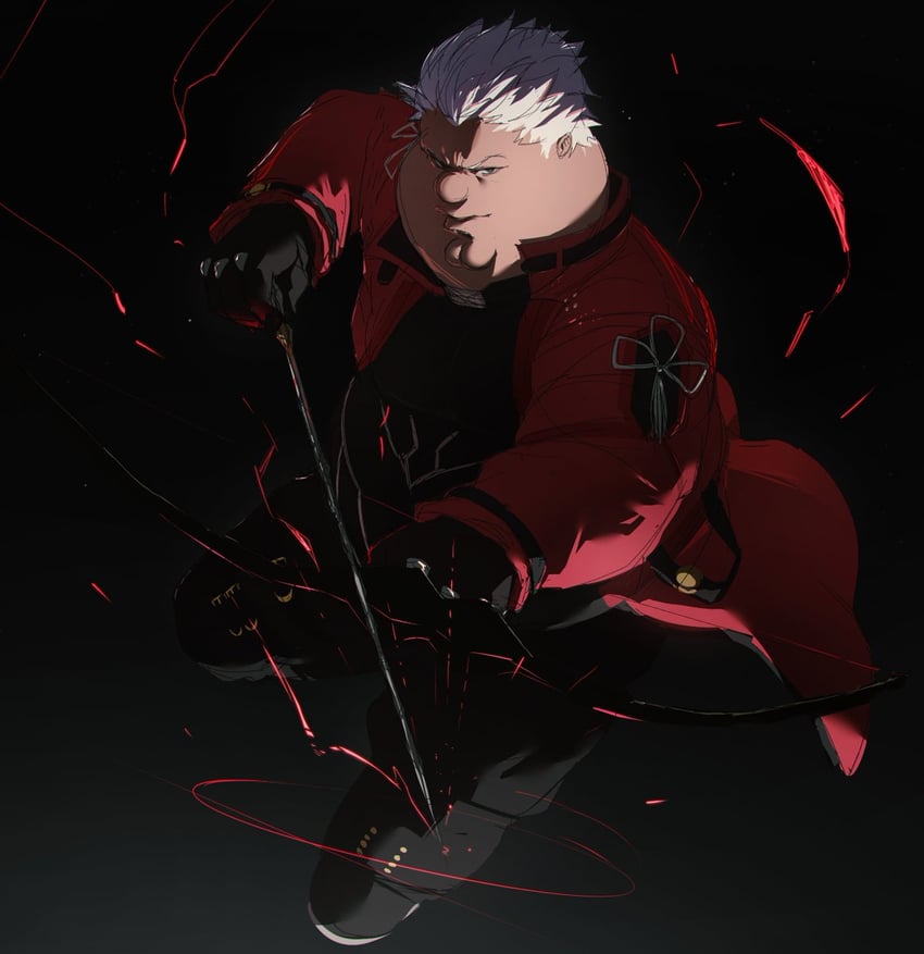 archer and peter griffin (fate and 1 more) drawn by kowai_(iamkowai)