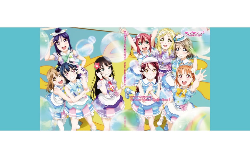 watanabe you, tsushima yoshiko, sakurauchi riko, takami chika, matsuura kanan, and 4 more (love live! and 1 more)