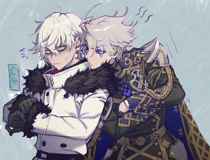 kadoc zemlupus and james moriarty (fate and 1 more) drawn by na222222